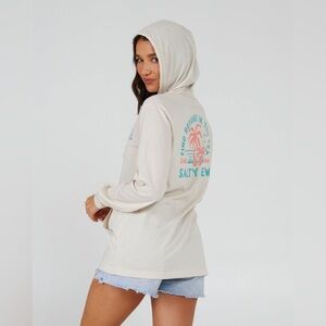 SALTY CREW GOOD TIMES HOODED TECH HOODIE